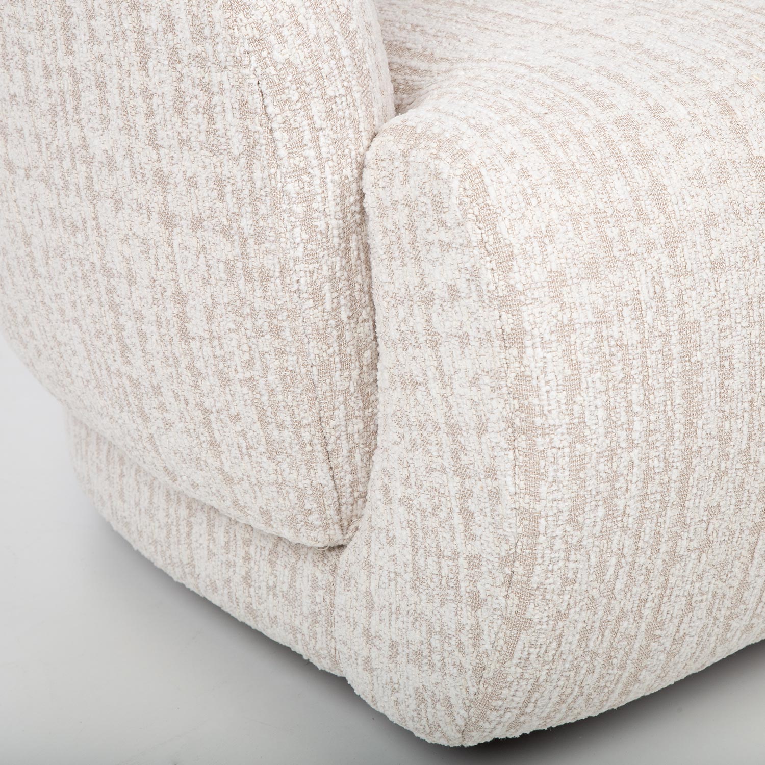 Tugitool FREESIA pöörlev 88x85xH76cm, kaeravalge