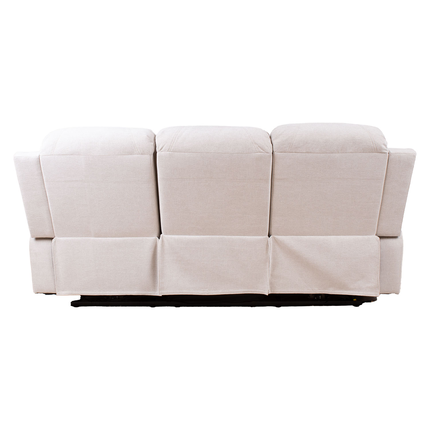 Diivan FELICIA 3-kohaline elektriline recliner 208x96xH100cm, loodusvalge