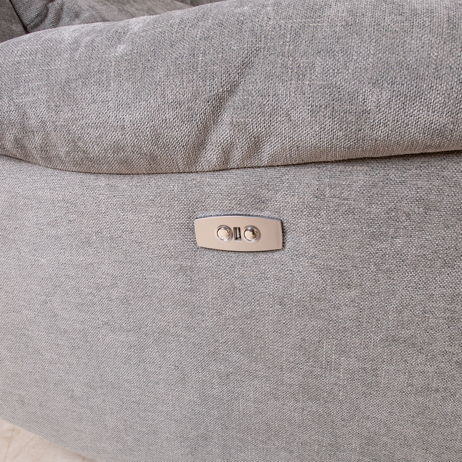 Diivan FELICIA 2-kohaline elektriline recliner 150x96xH100cm, hall