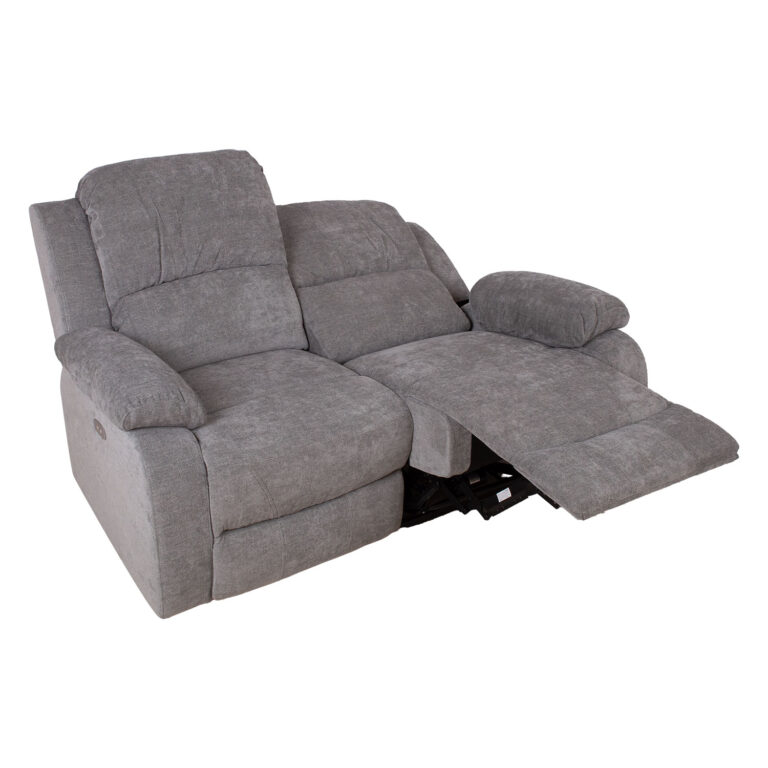 Diivan FELICIA 2-kohaline elektriline recliner 150x96xH100cm, hall - Image 6