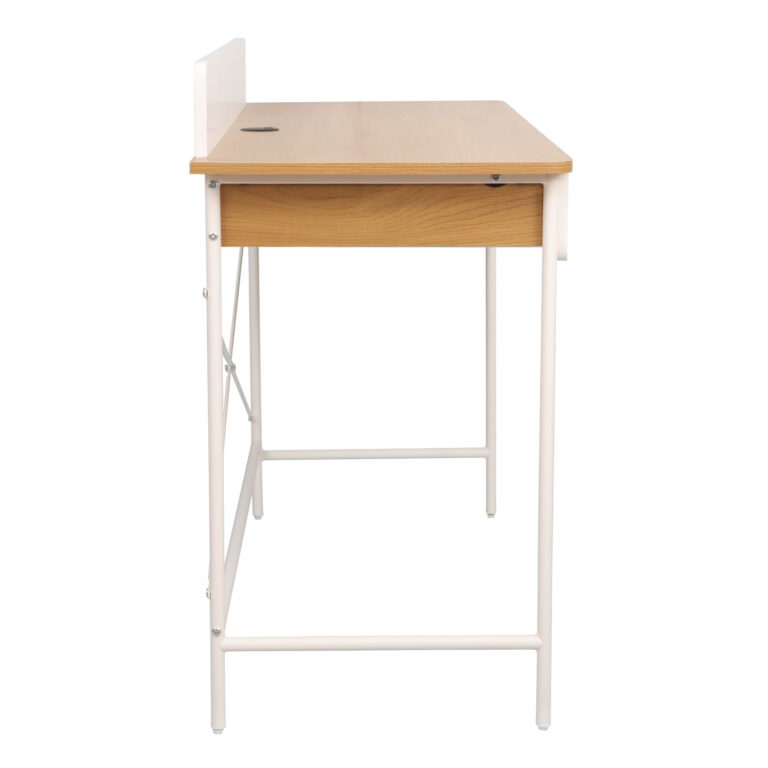 Kirjutuslaud FERDIE 120x48xH88cm, saar/valge - Image 3