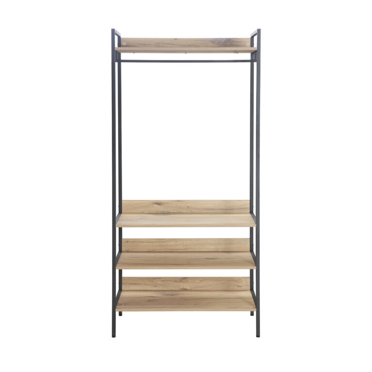 Esikuriiul HANNES 84x40xH180cm, rustik melamiin - Image 2