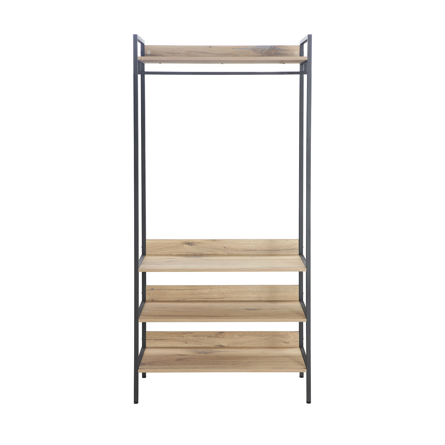 Esikuriiul HANNES 84x40xH180cm, rustik melamiin