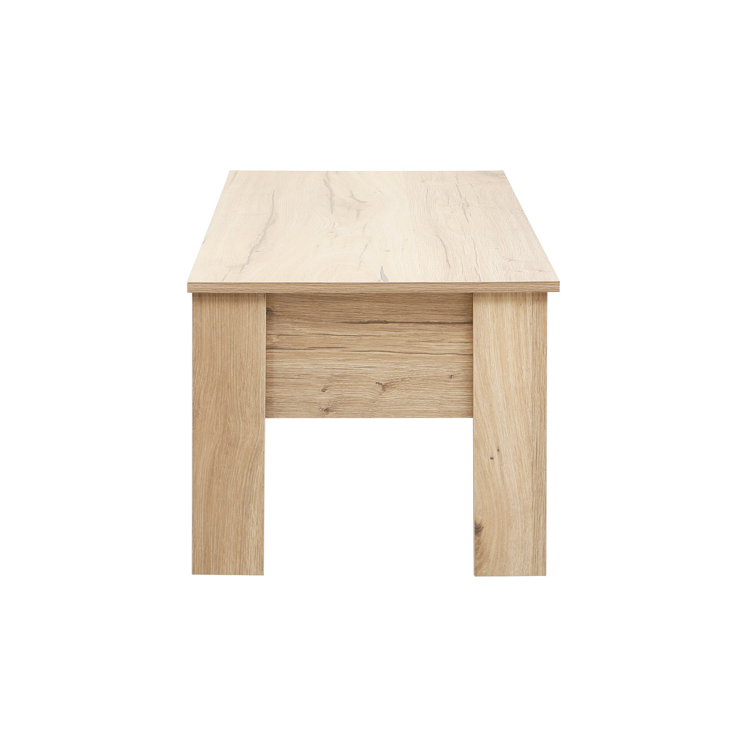 Diivanilaud HANNES 100x50xH42cm, rustik melamiin