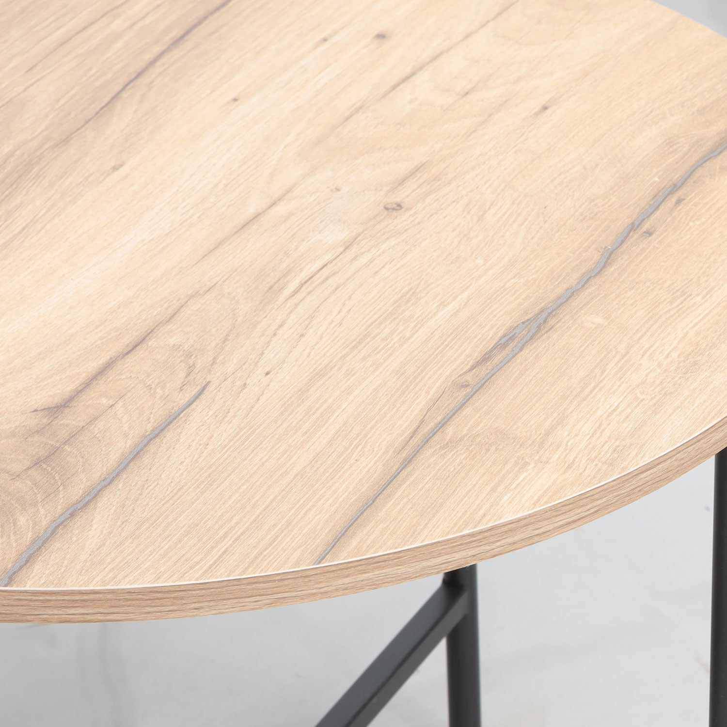 Diivanilaud HANNES 60x60xH48cm, rustik melamiin