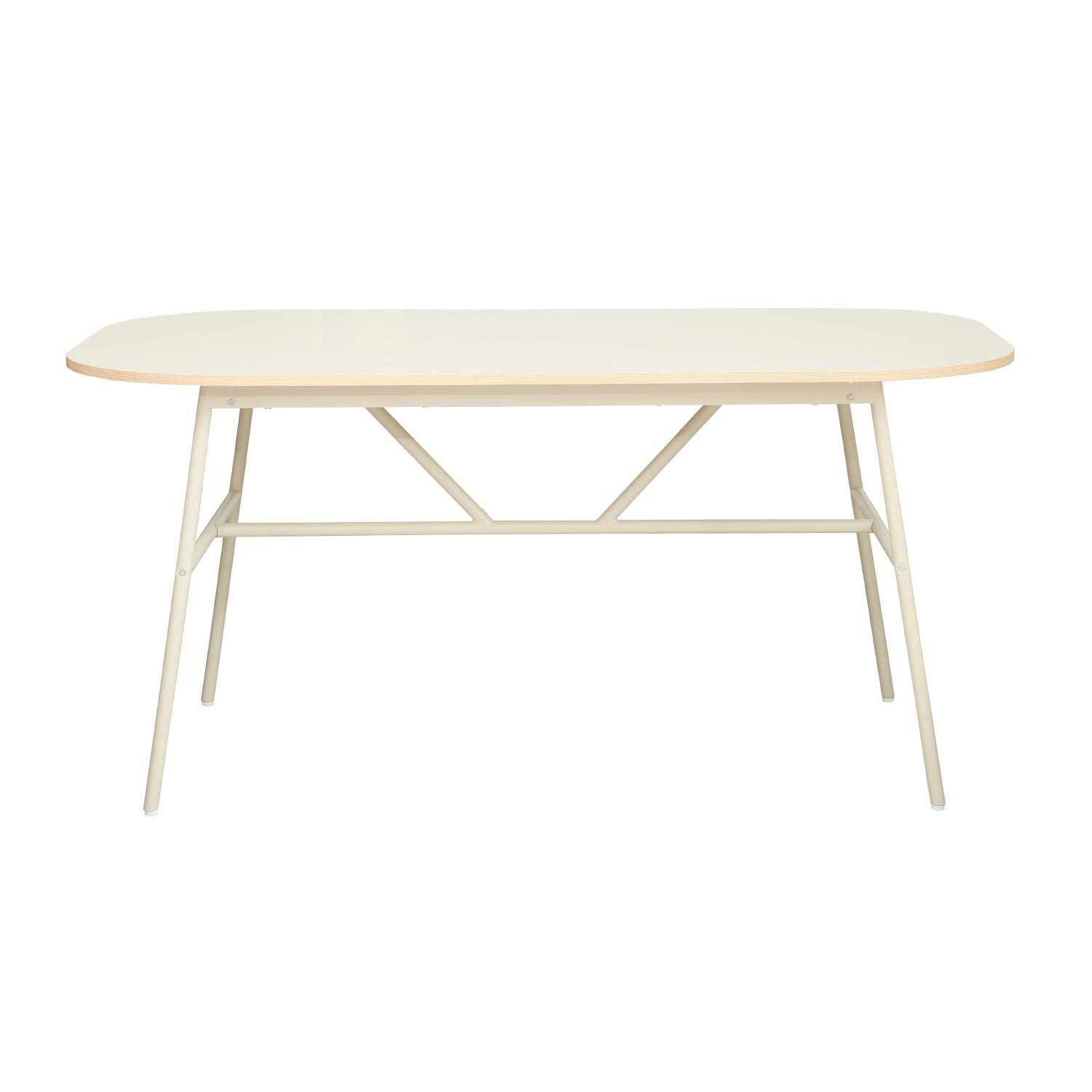 Söögilaud DESMOND 160x90xH76cm, beež