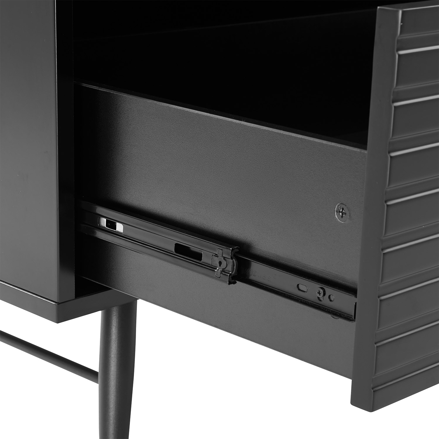 Riidekapp PIXAR 100x56xH175cm, must