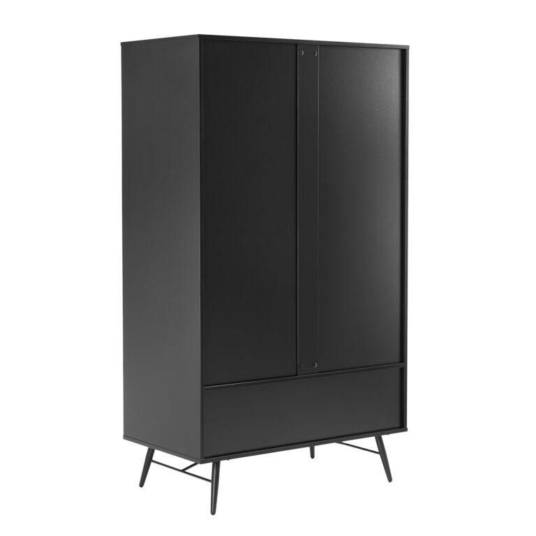 Riidekapp PIXAR 100x56xH175cm, must - Image 8