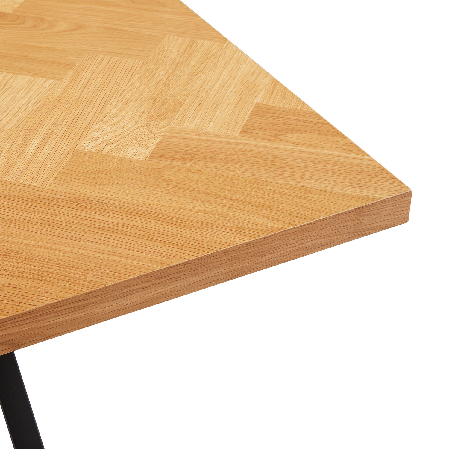 Söögilaud ROWAN 200x90xH75cm, kalasaba tamm