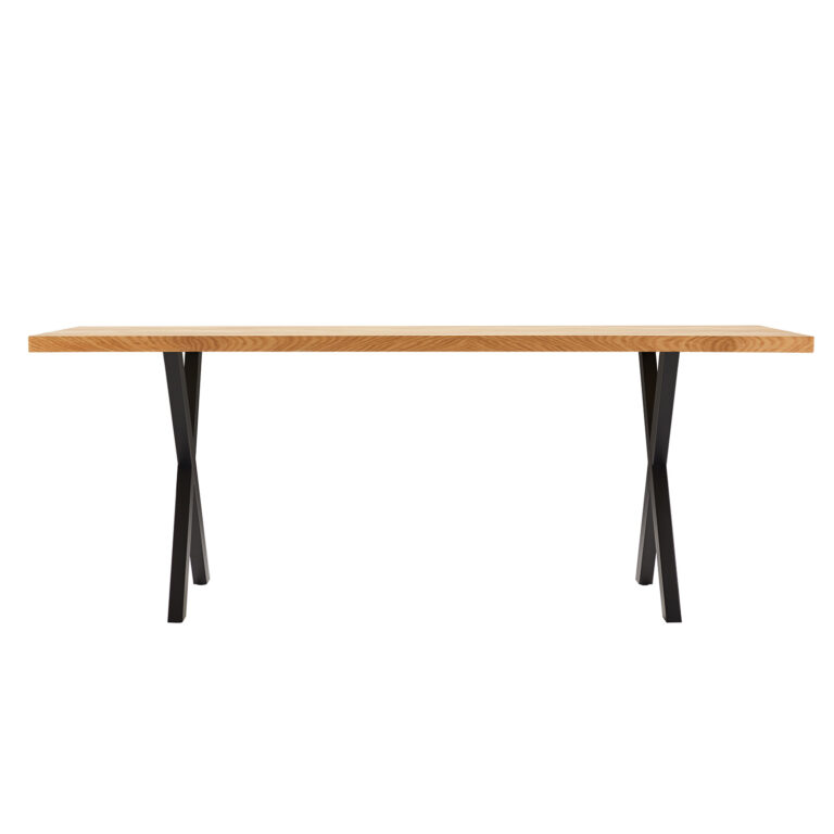 Söögilaud ROWAN 200x90xH75cm, kalasaba tamm - Image 10