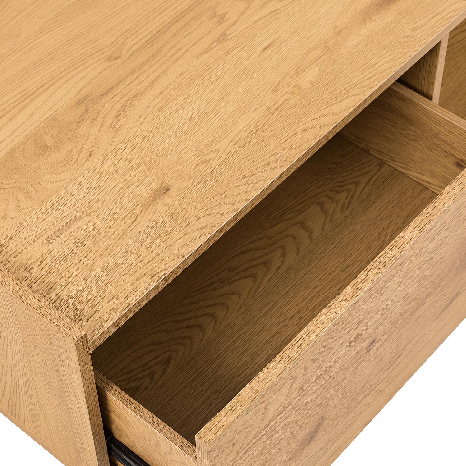 Diivanilaud SACHA 120x60xH35cm, tammedekooriga melamiin