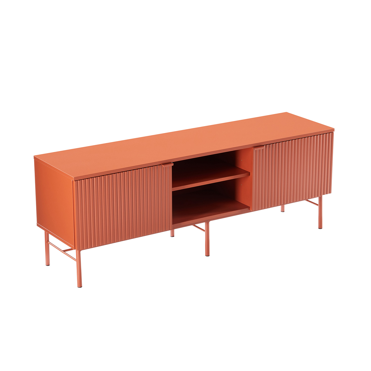 TV-laud SEQUENCE 150x40xH55cm, sügispruun