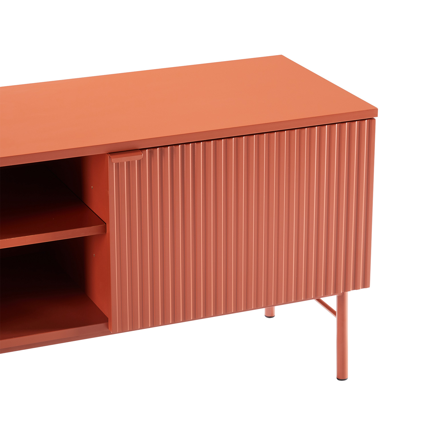 TV-laud SEQUENCE 150x40xH55cm, sügispruun