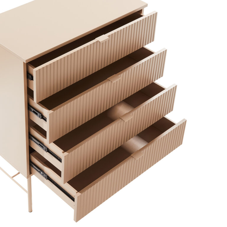 Kummut SEQUENCE 79x40xH100cm, cappuccino - Image 9