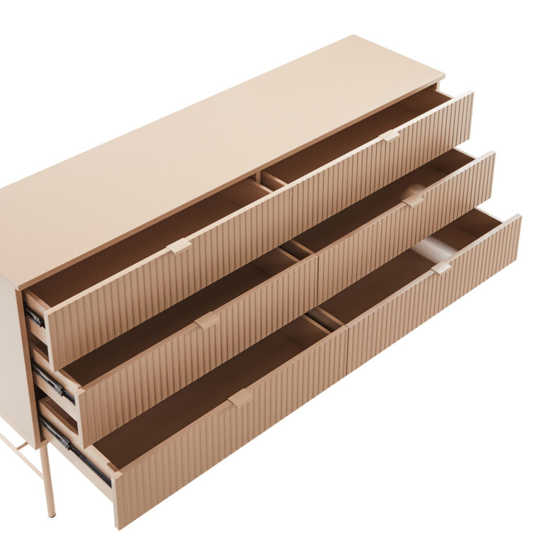 Kummut SEQUENCE 158x40xH83cm, cappuccino - Image 8