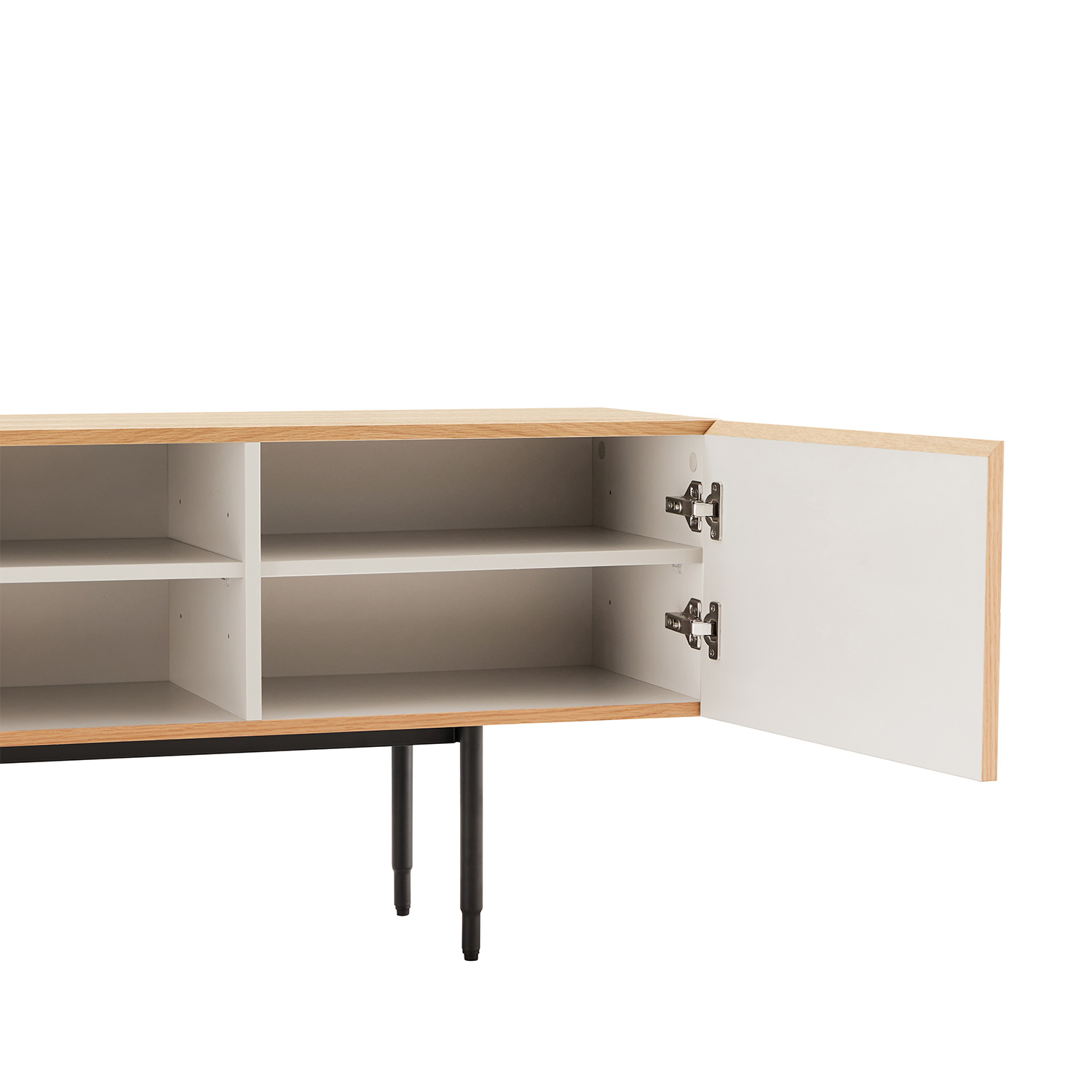 TV-laud NATE 180x40xH58cm, tamm