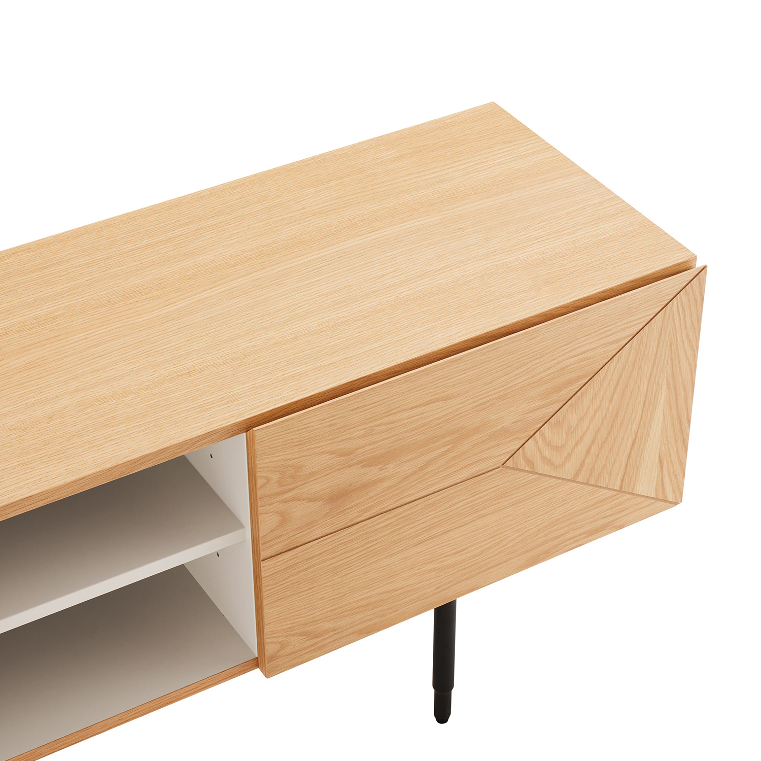 TV-laud NATE 180x40xH58cm, tamm