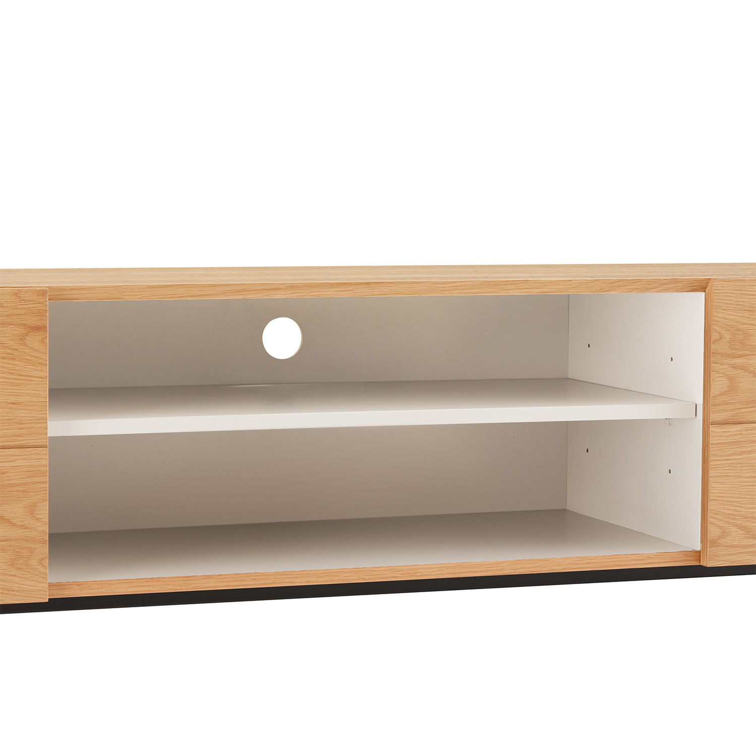 TV-laud NATE 180x40xH58cm, tamm