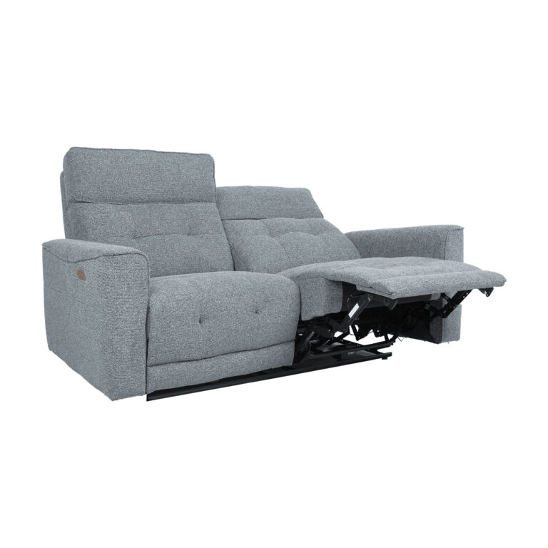 Diivan BOSCO 2-kohaline elektriline recliner 157x94xH102cm, sinakashall - Image 2
