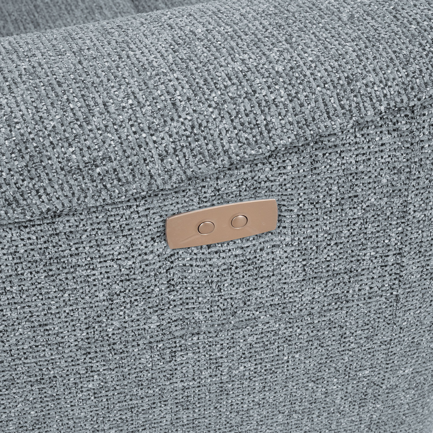 Diivan BOSCO 2-kohaline elektriline recliner 157x94xH102cm, sinakashall