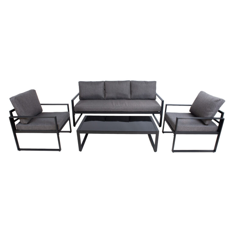 Aiamööblikomplekt LEIPZIG laud, diivan ja 2 tooli - Image 2