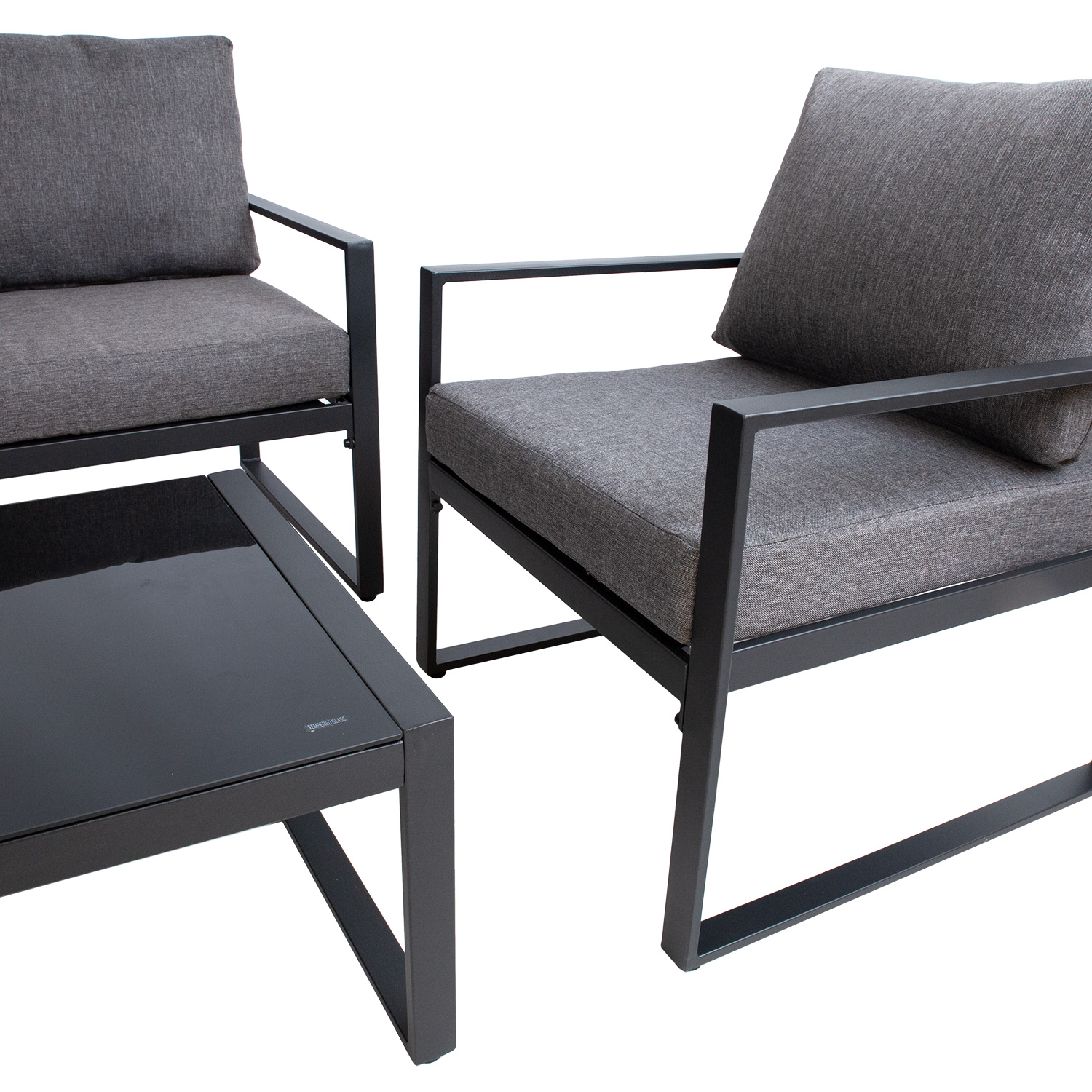 Aiamööblikomplekt LEIPZIG laud, diivan ja 2 tooli