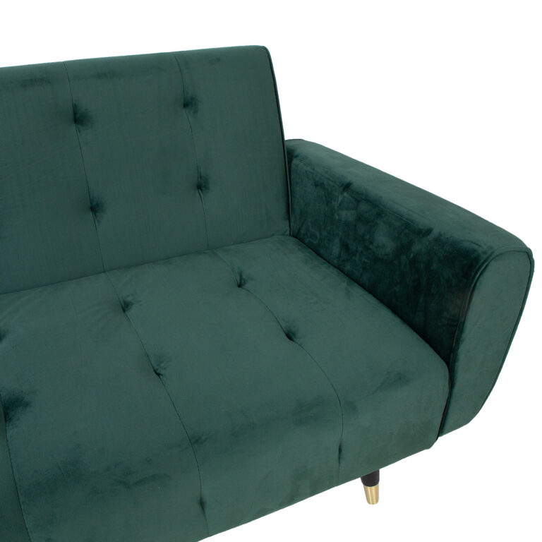 Diivanvoodi FALUN 214x83xH82cm, roheline samet - Image 6