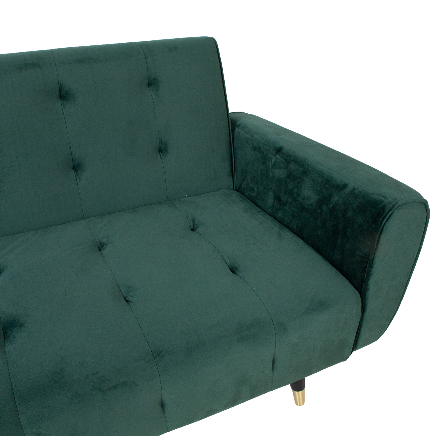 Diivanvoodi FALUN 214x83xH82cm, roheline samet