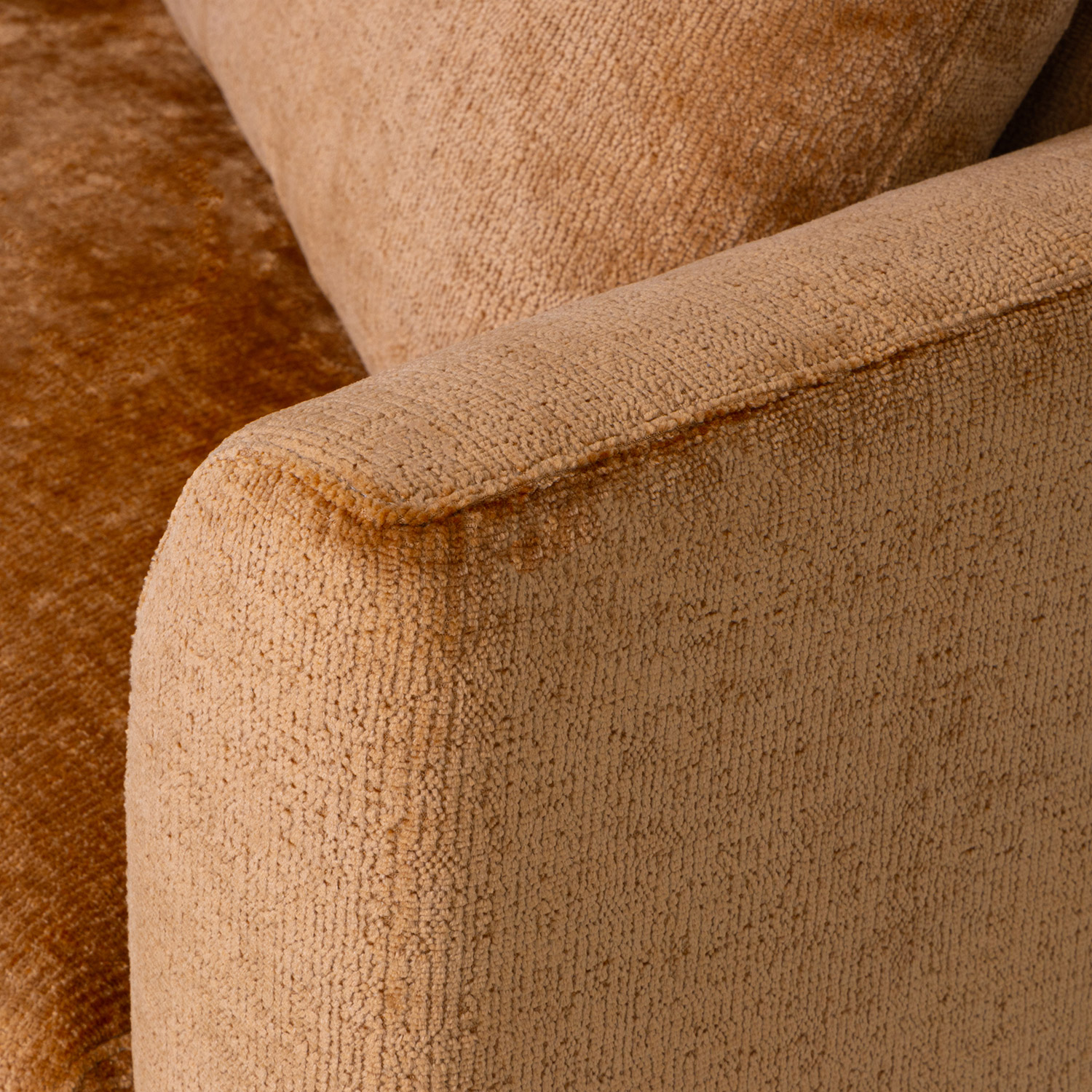 Nurgadiivan LARTES vasak nurk, pruun, 300x205/92xH90cm