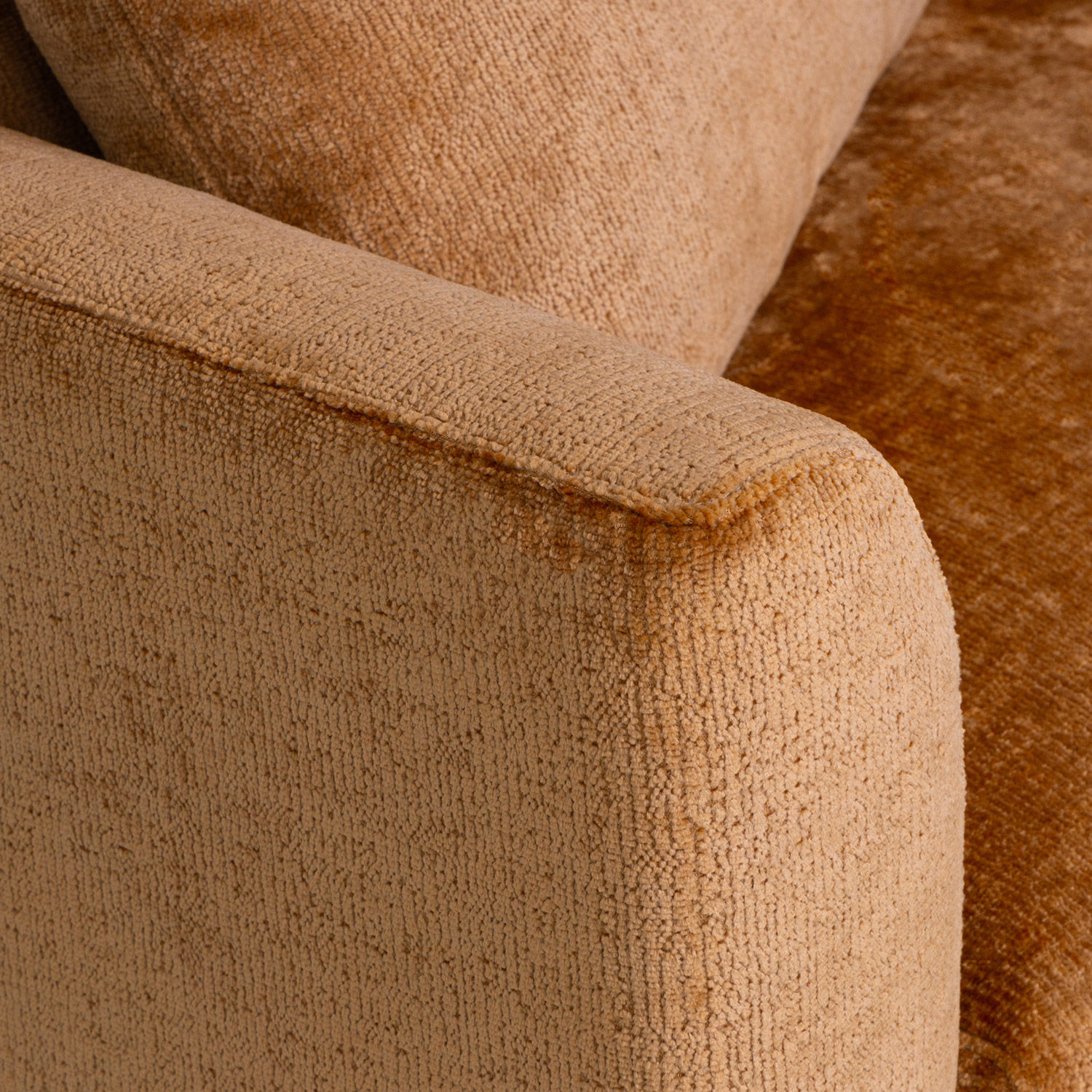 Nurgadiivan LARTES parem nurk, pruun, 300x92/205xH90cm