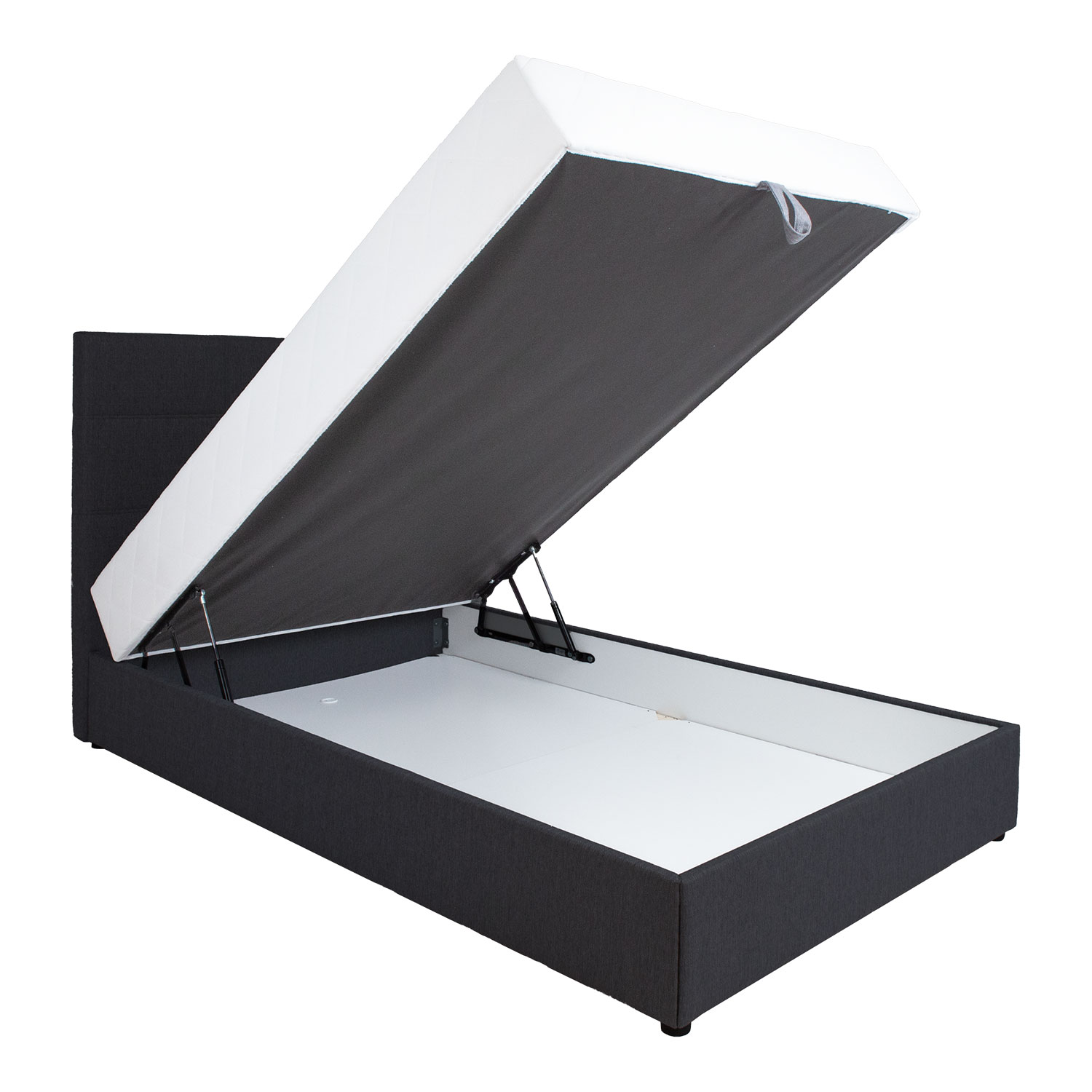 Kontinentaalvoodi LEIKO 140x200cm, must - Image 2