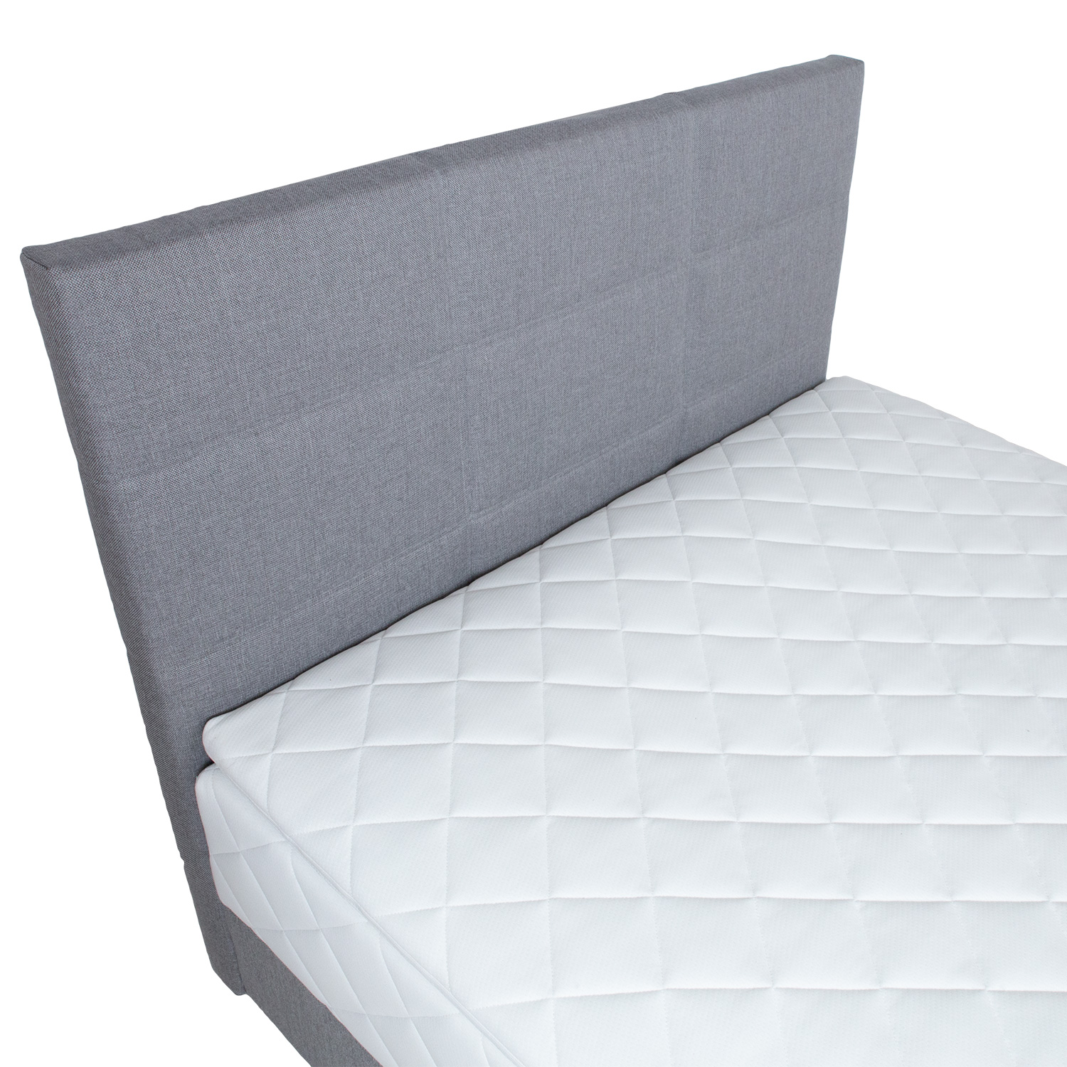 Kontinentaalvoodi LEVI 140x200cm, madratsiga, hall - Image 4