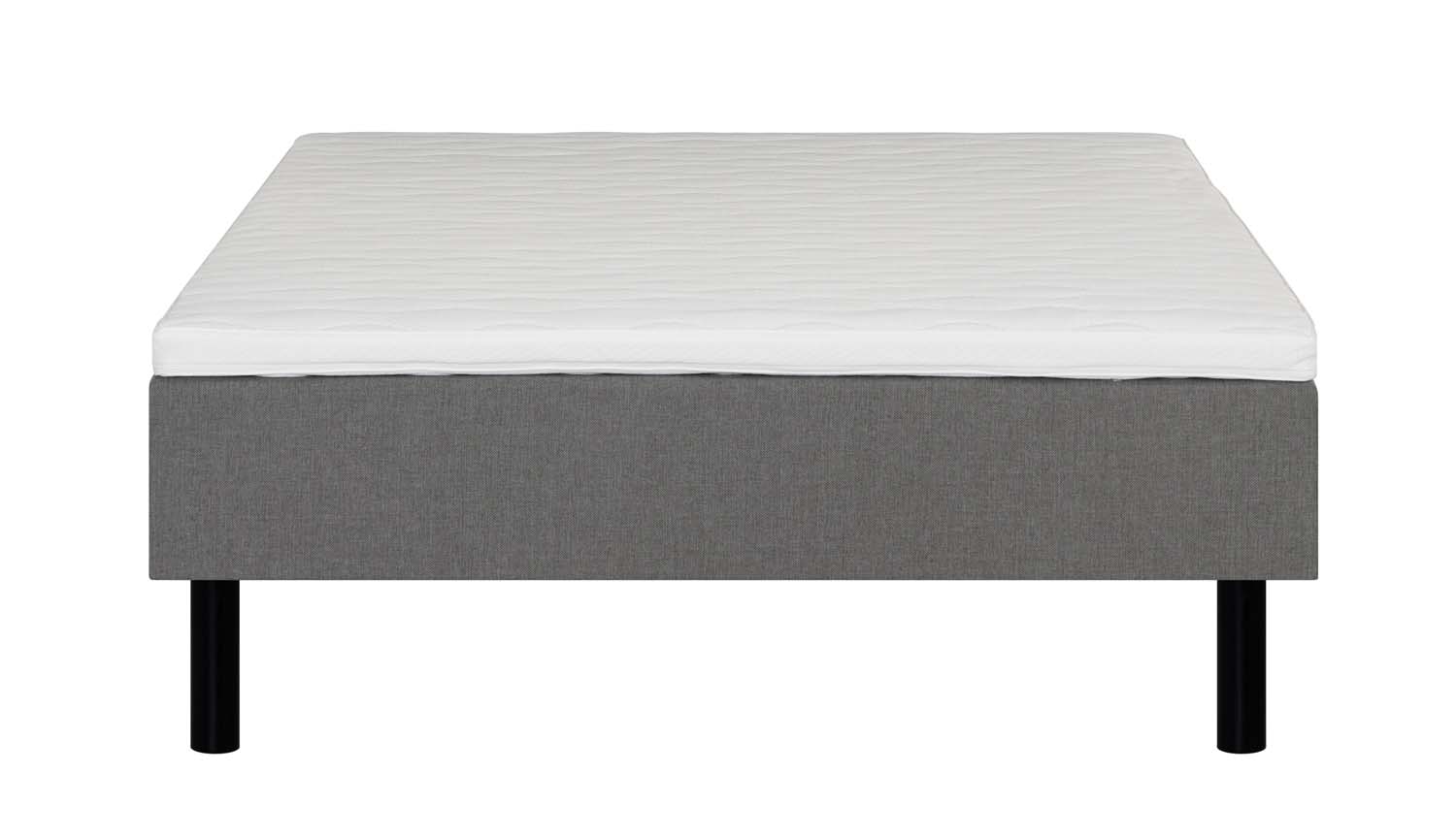 Kušett LANDE 140x200cm, hall, 140x200xH54cm, 7-tsooniline pocket-vedrustus - Image 2