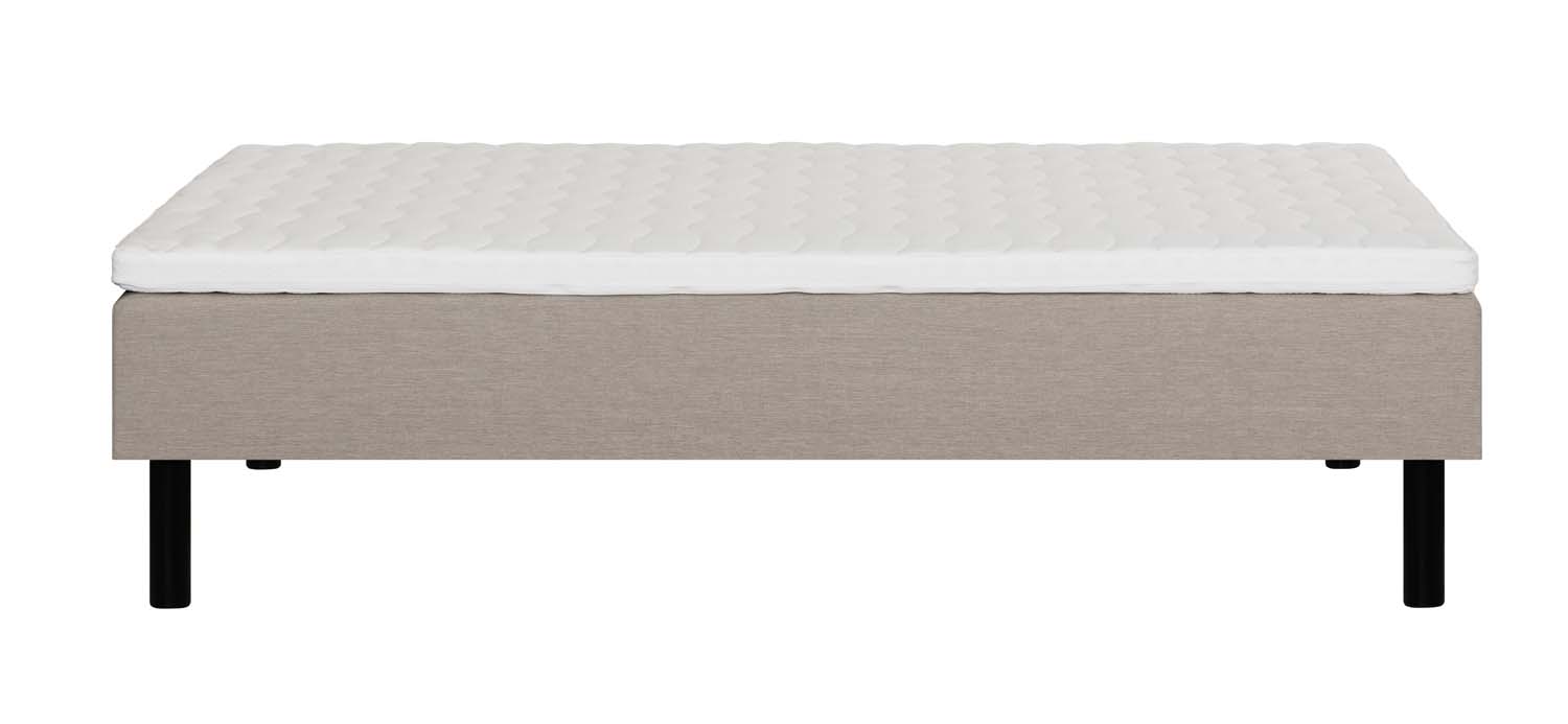 Kušett LANDE 120x200cm, beež, 120x200xH54cm, 7-tsooniline pocket-vedrustus - Image 3