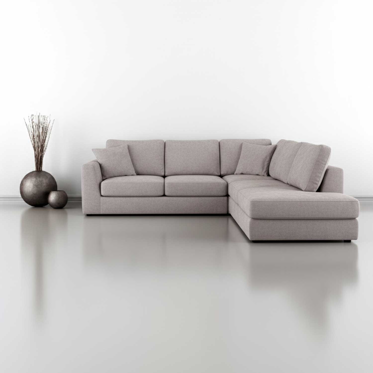 Nurgadiivan EDRA 241x241xH86cm, helehall - Image 8