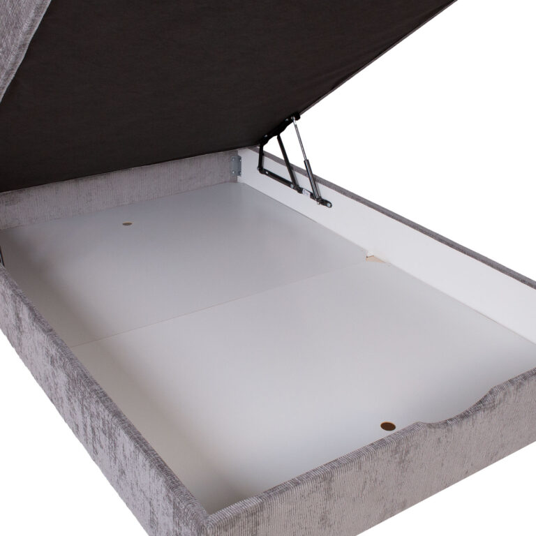 Kontinentaalvoodi LAARA 90x200cm, hall, 91x208xH119cm - Image 6