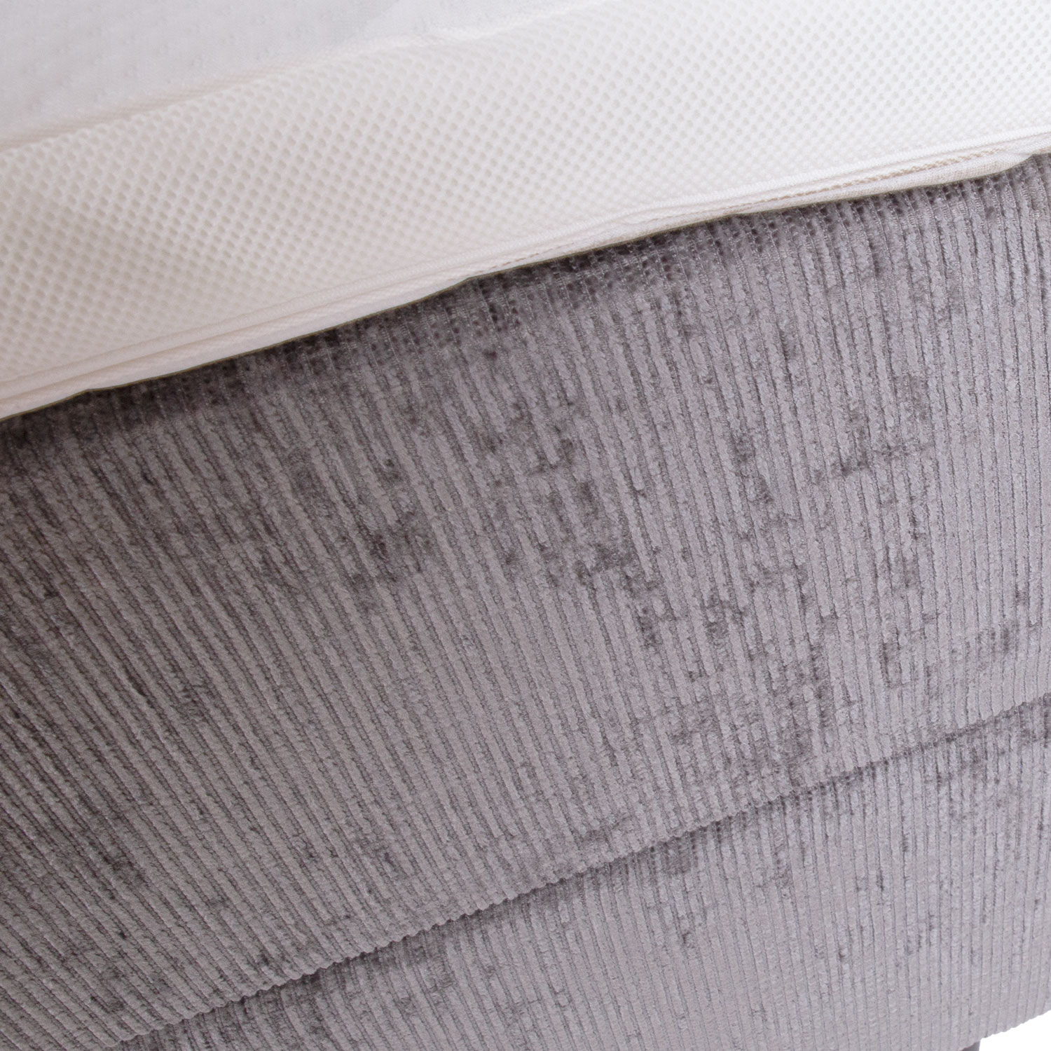 Kontinentaalvoodi LAARA 90x200cm, hall, 91x208xH119cm