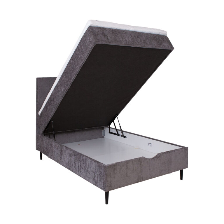 Kontinentaalvoodi LAARA 90x200cm, grafiit, 91x208xH119cm - Image 3