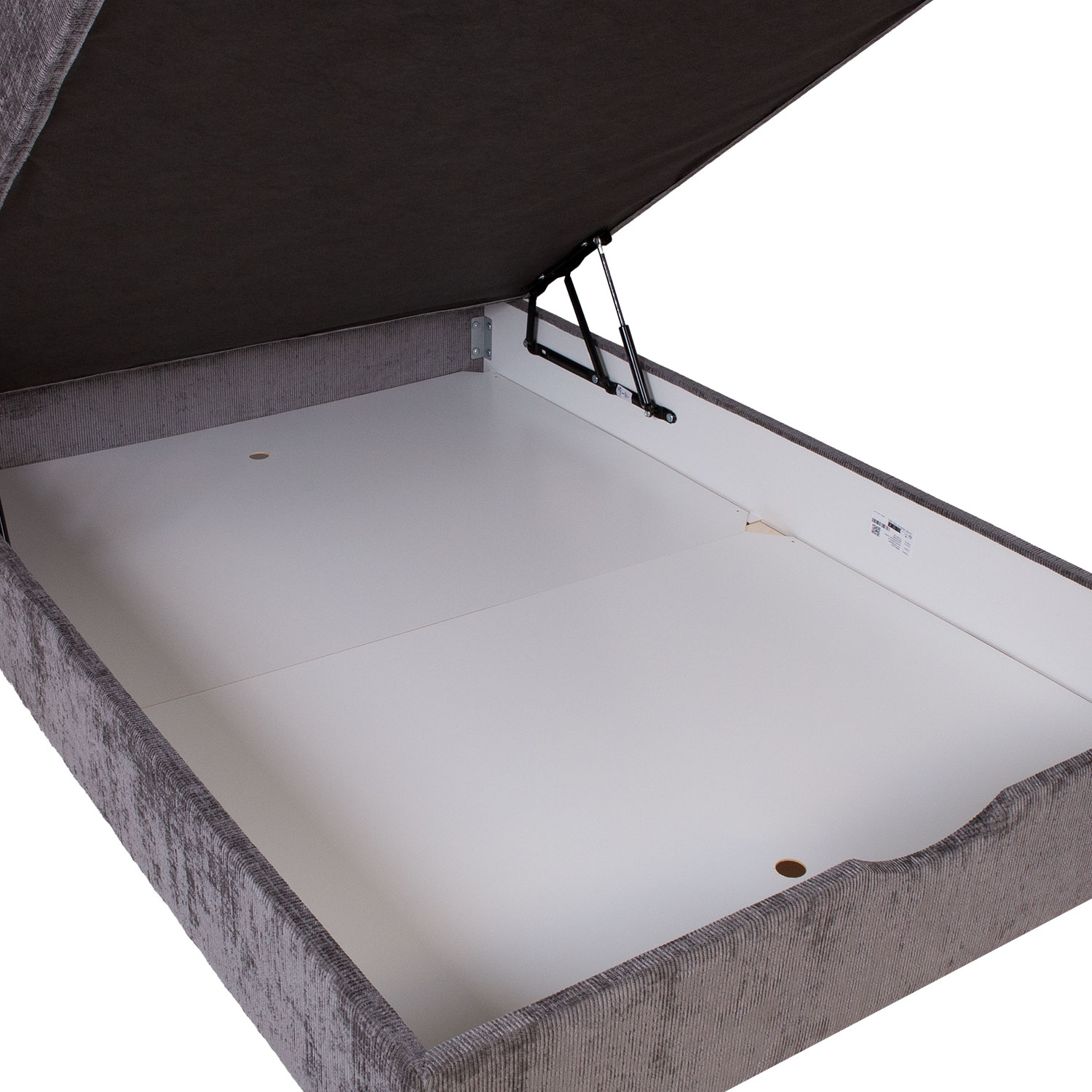 Kontinentaalvoodi LAARA 90x200cm, grafiit, 91x208xH119cm