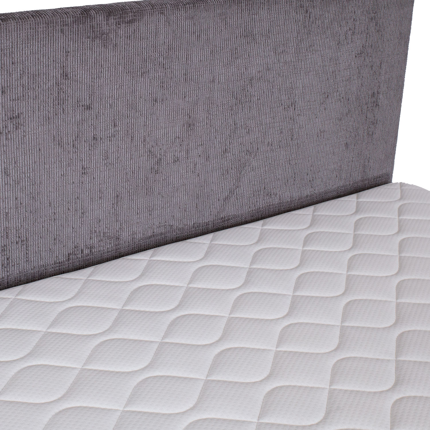 Kontinentaalvoodi LAARA 90x200cm, grafiit, 91x208xH119cm