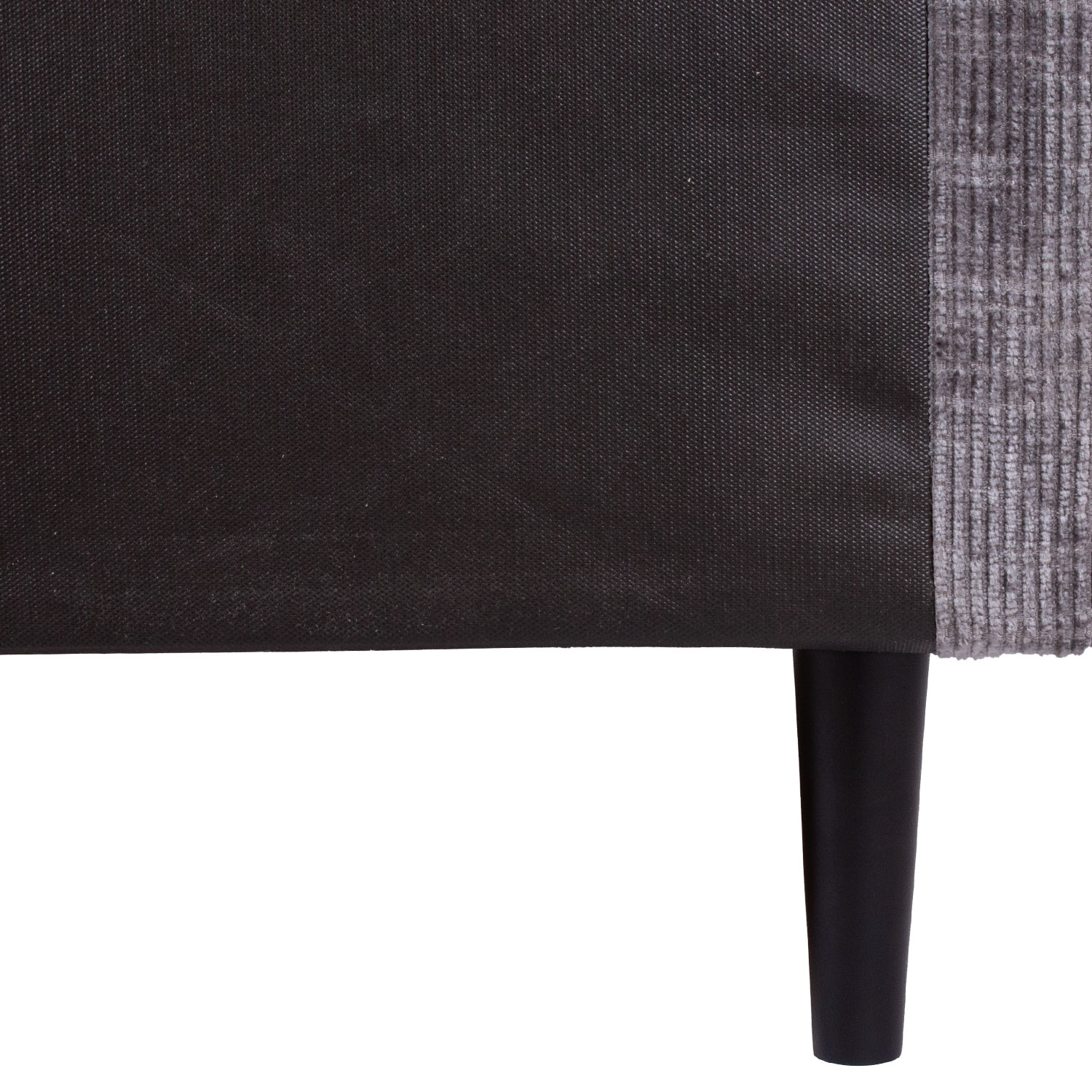 Kontinentaalvoodi LAARA 90x200cm, grafiit, 91x208xH119cm