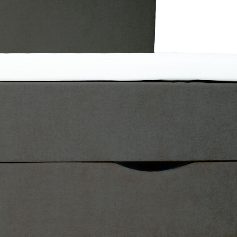 Kontinentaalvoodi LAARA 90x200cm, tumehall, 91x208xH119cm - Image 8