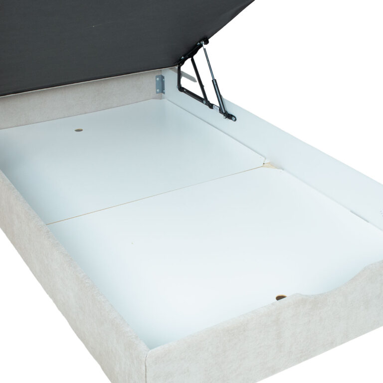 Kontinentaalvoodi LAARA 90x200cm, tumebeež, 91x208xH119cm - Image 5