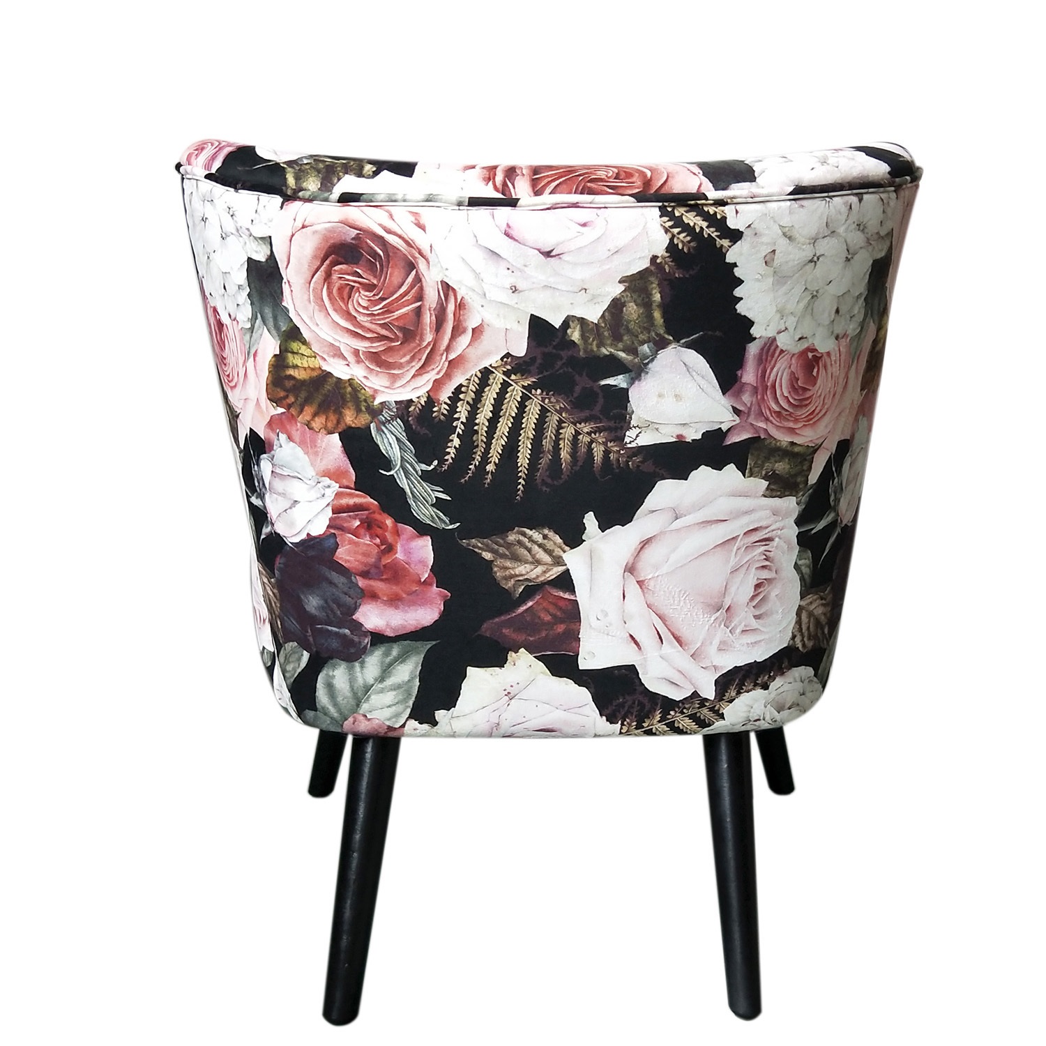 Tugitool LA PERLA, 63x73xH76cm, kattematerjal: samet kangas, värv: lilleline - Image 4