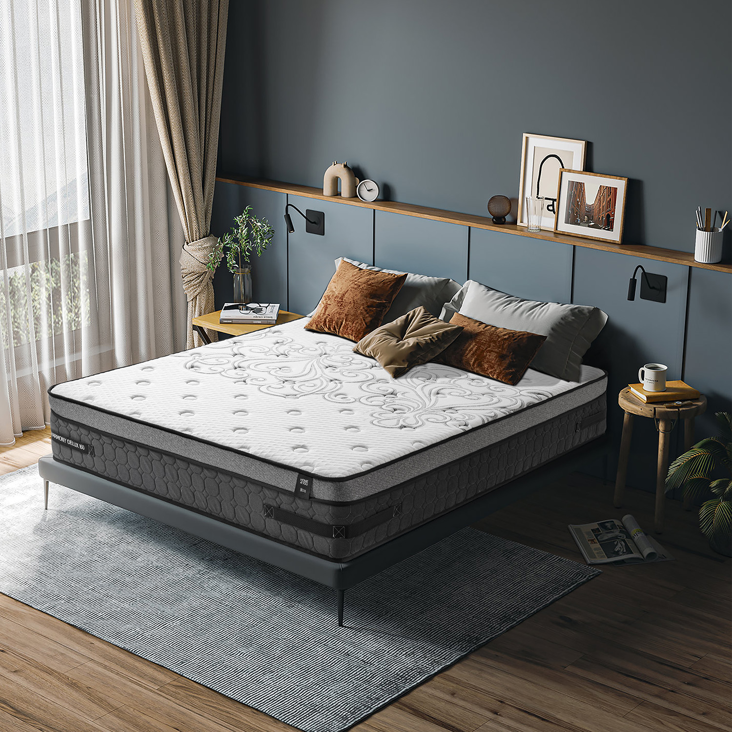 Vedrumadrats HARMONY DELUX 180x200xH30cm, rullpakendis - Image 10