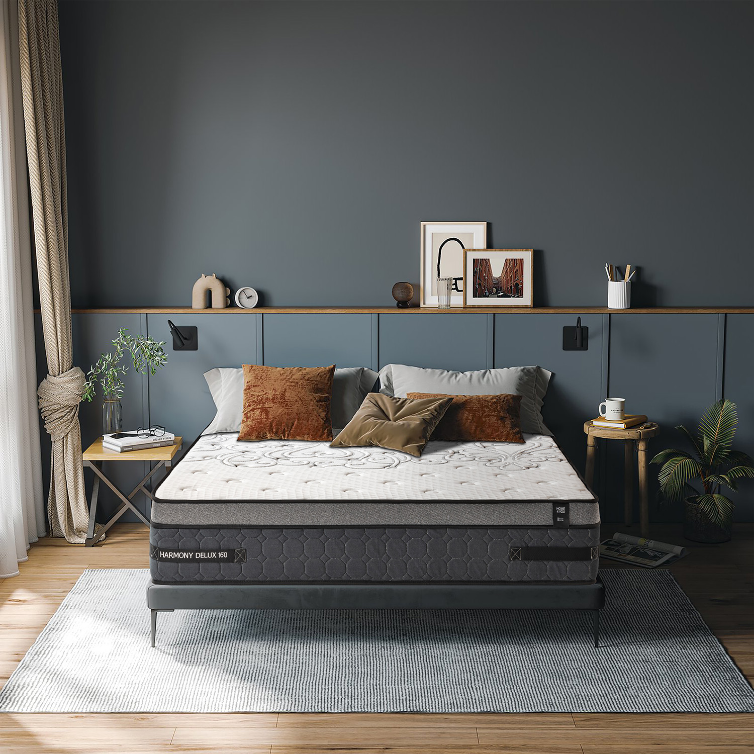 Vedrumadrats HARMONY DELUX 180x200xH30cm, rullpakendis - Image 11