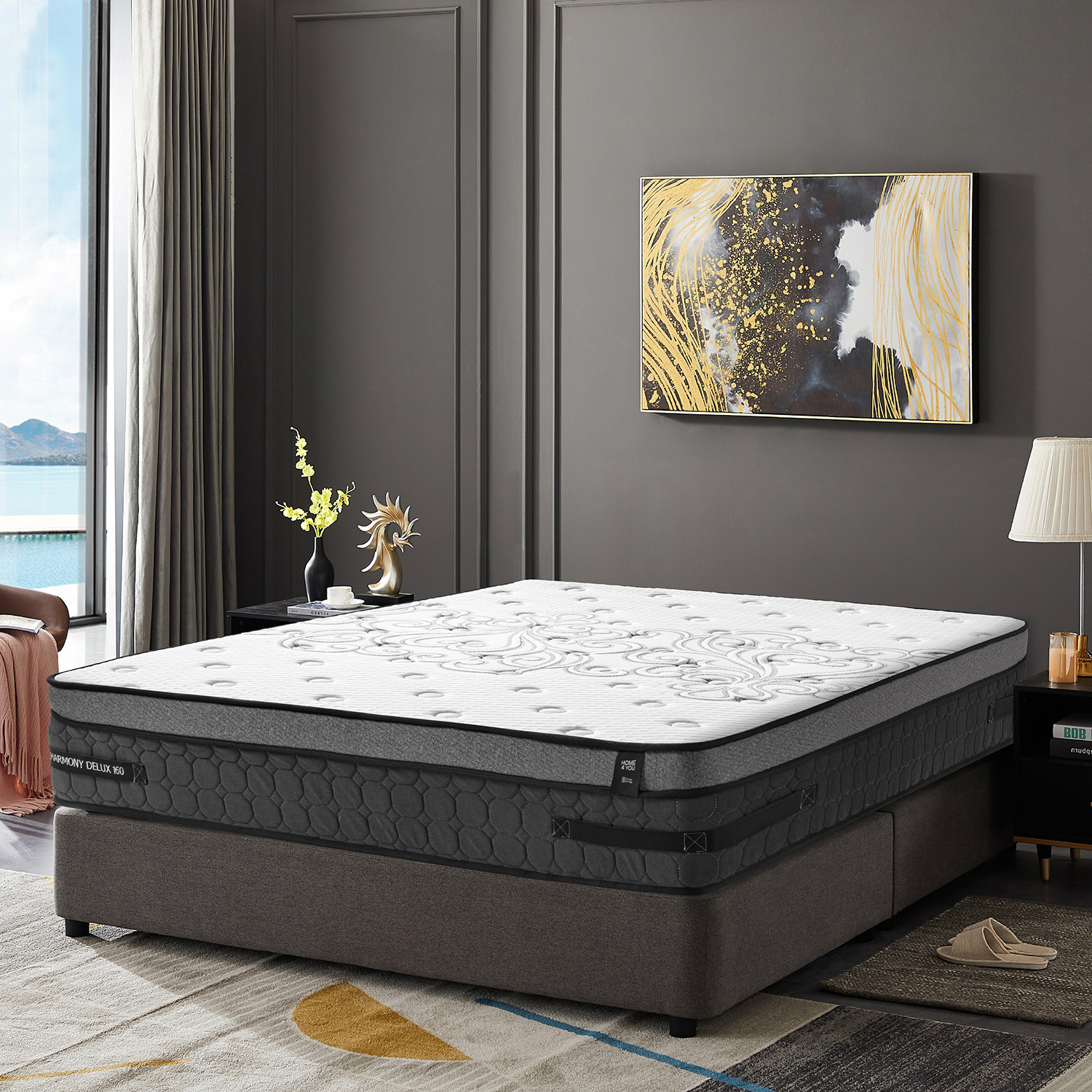 Vedrumadrats HARMONY DELUX 180x200xH30cm, rullpakendis - Image 12