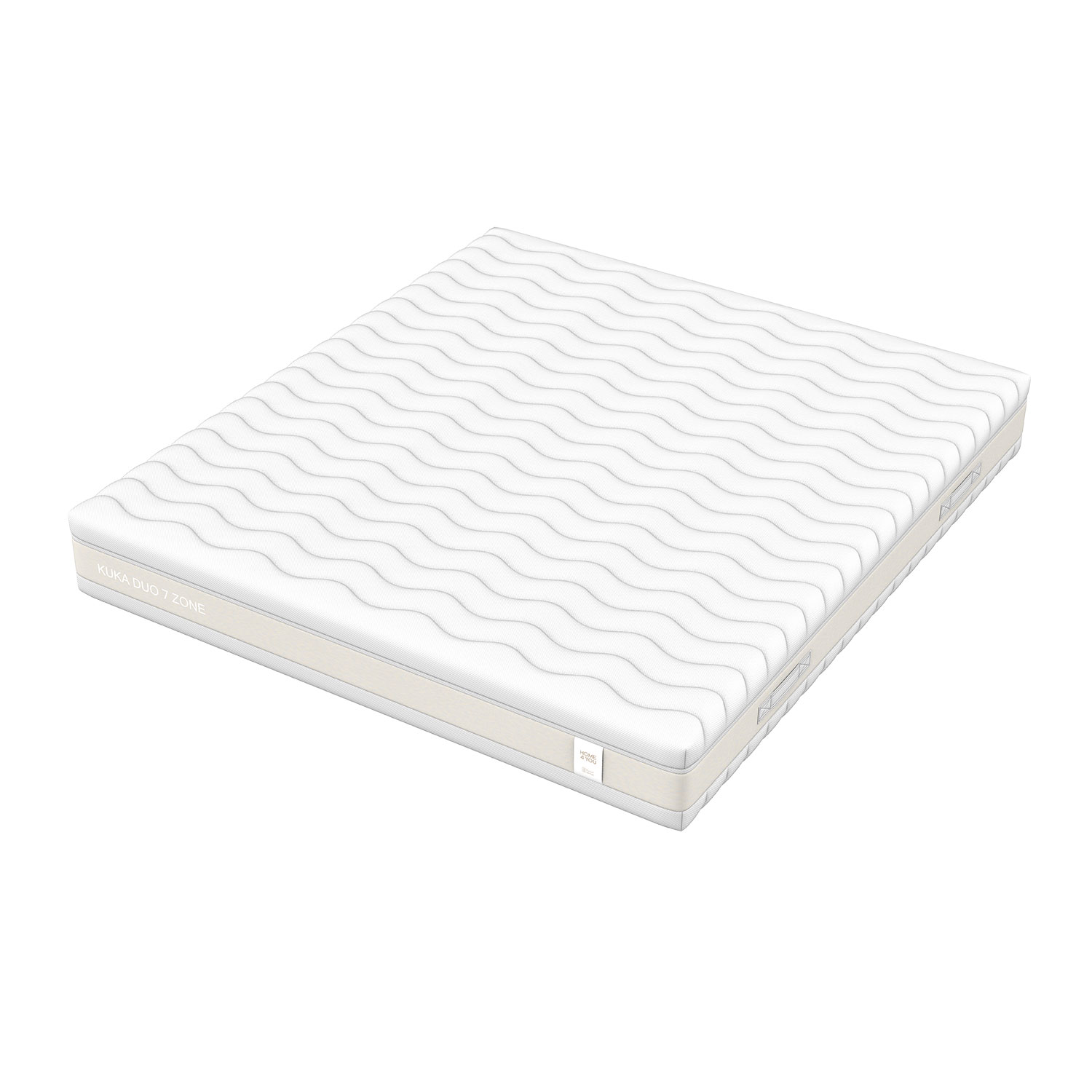 Vedrumadrats KUKA DUO 7 ZONE 120x200xH23cm, kahepoolne - Image 2