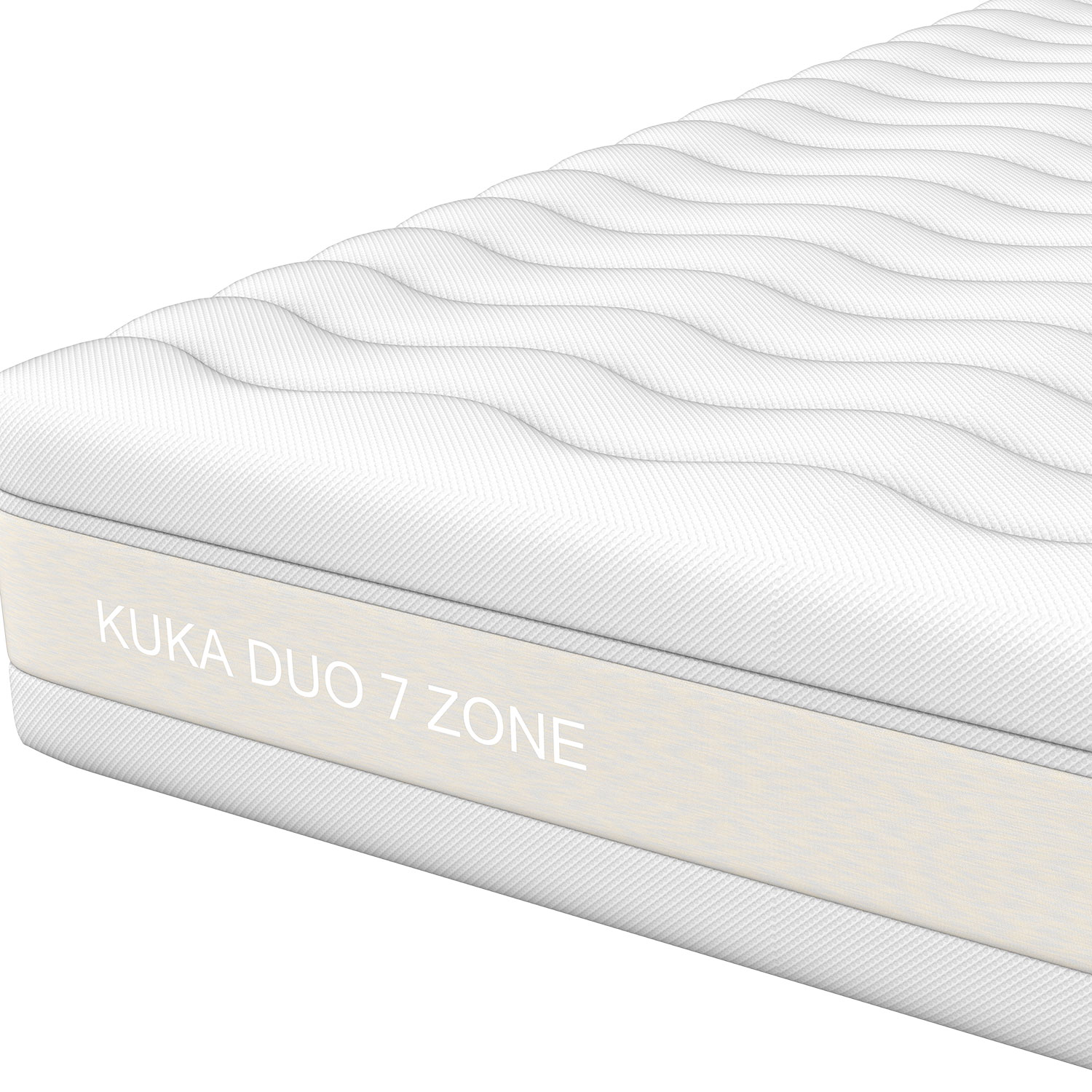 Vedrumadrats KUKA DUO 7 ZONE 140x200xH23cm, kahepoolne