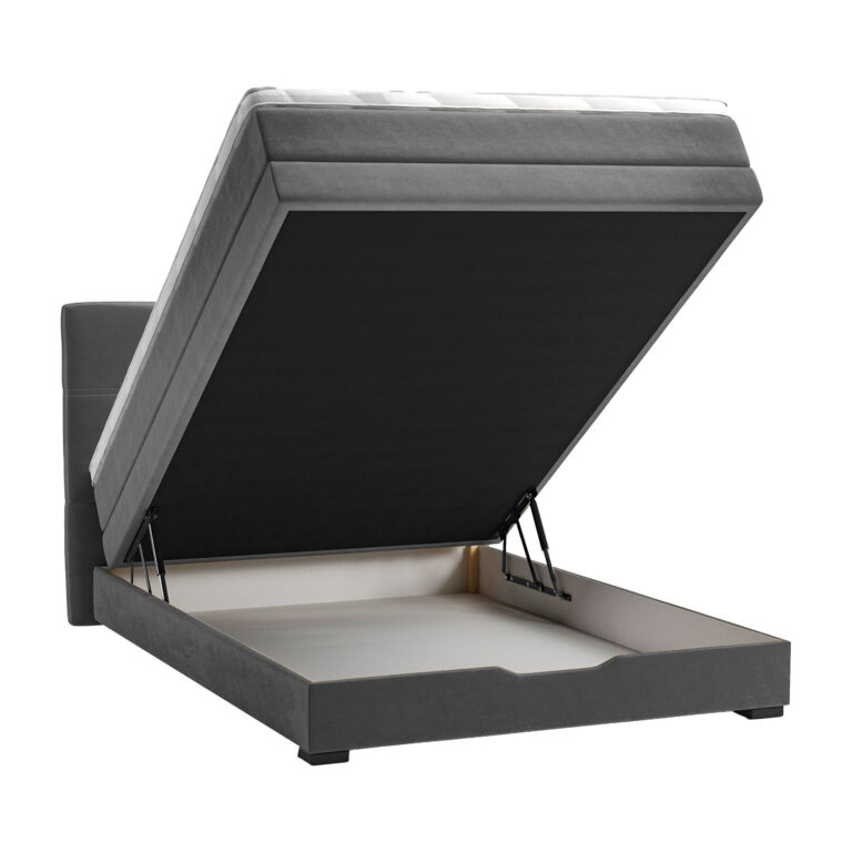 Kontinentaalvoodi JEEP 120x200cm, hall - Image 2